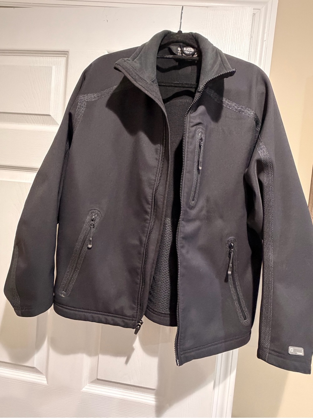 Black Diamond Men's Charcoal Softshell Performance Jacket